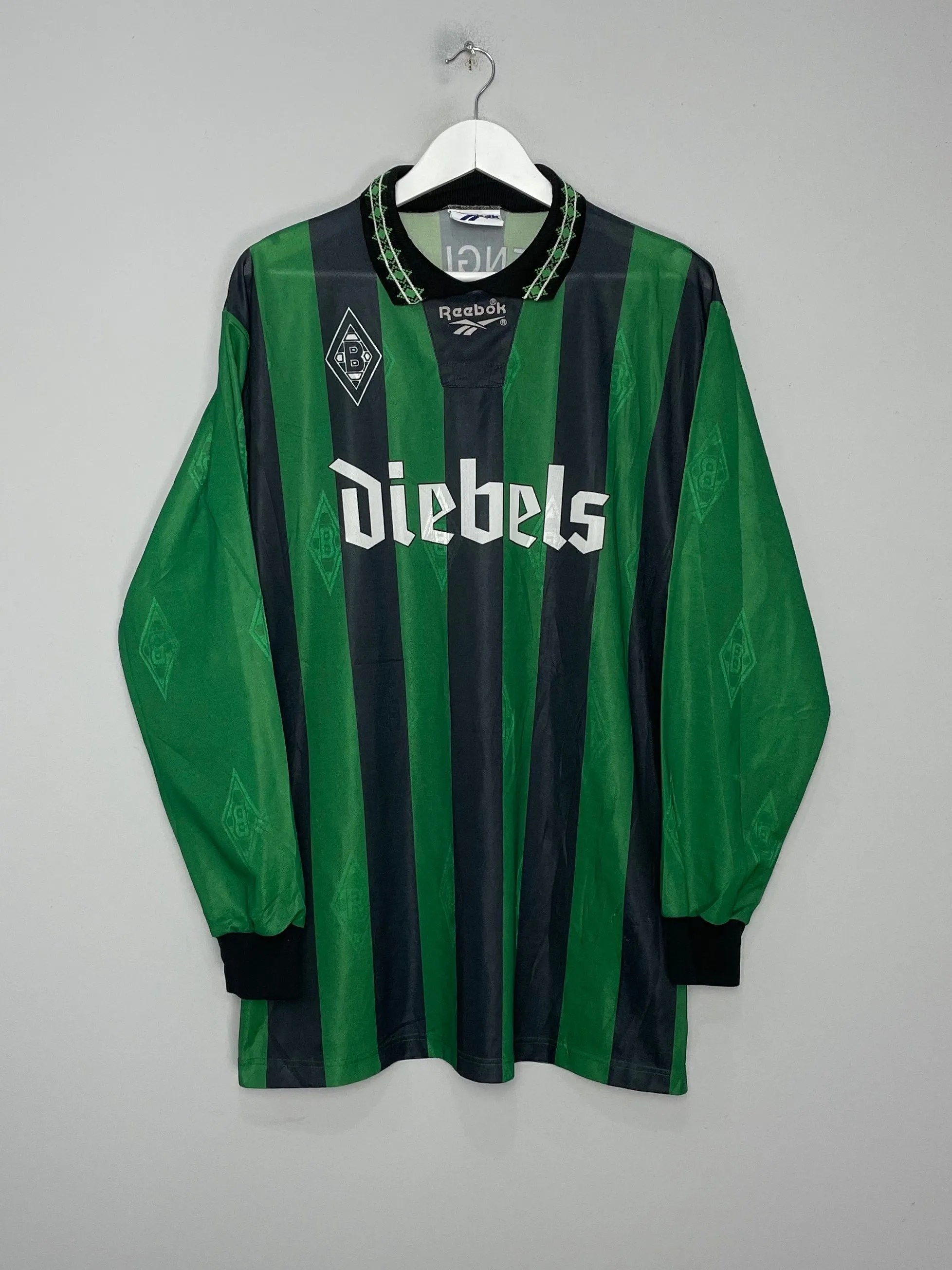 1995/96 MONCHENGLADBACH L/S AWAY SHIRT (L) REEBOK