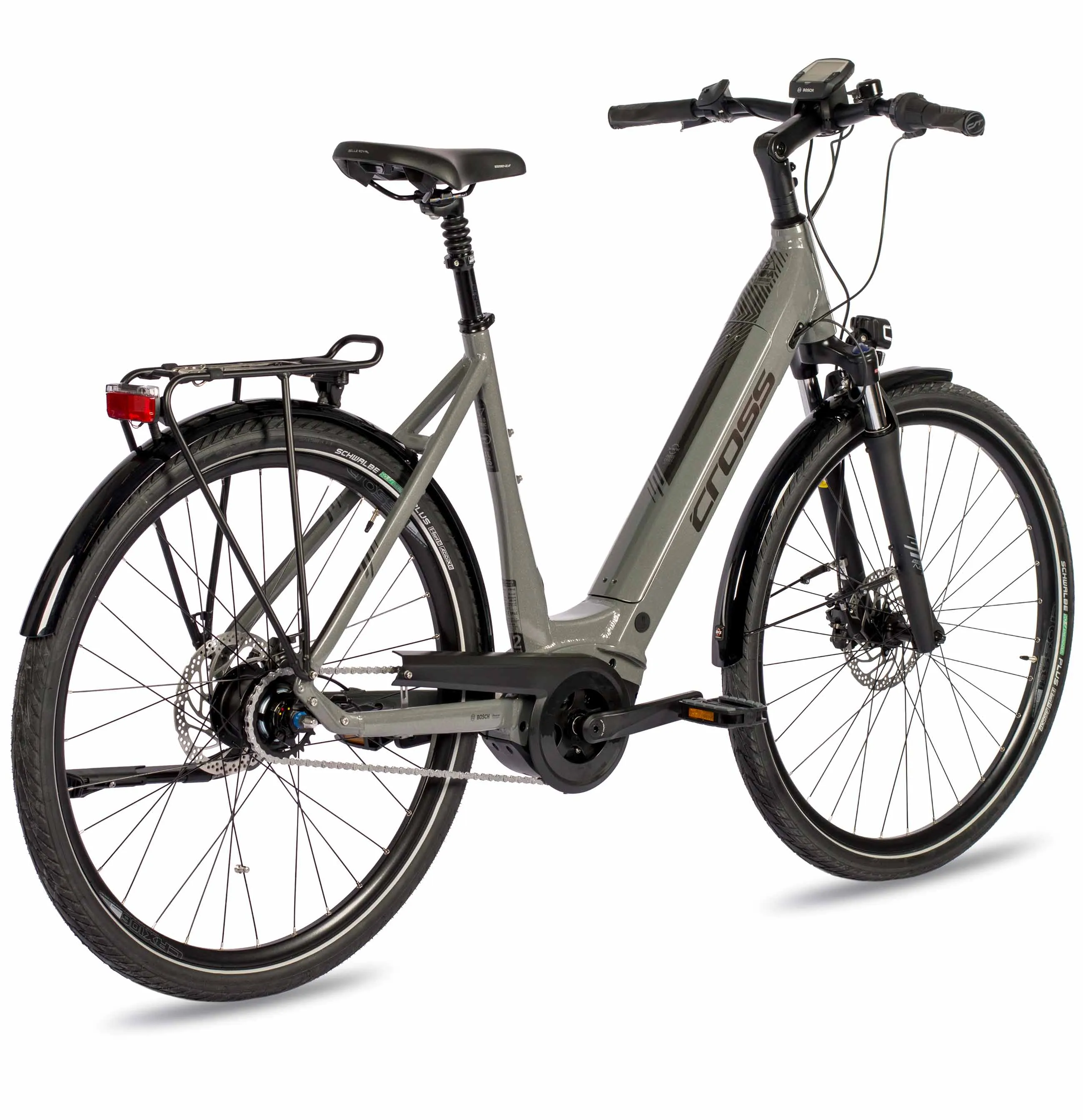 28 Zoll Damen E-Bike LS City Fahrrad NOVA CITY BOSCH PERFORMANCE LINE 625Wh 5s Shimano NEXUS 5 INTER