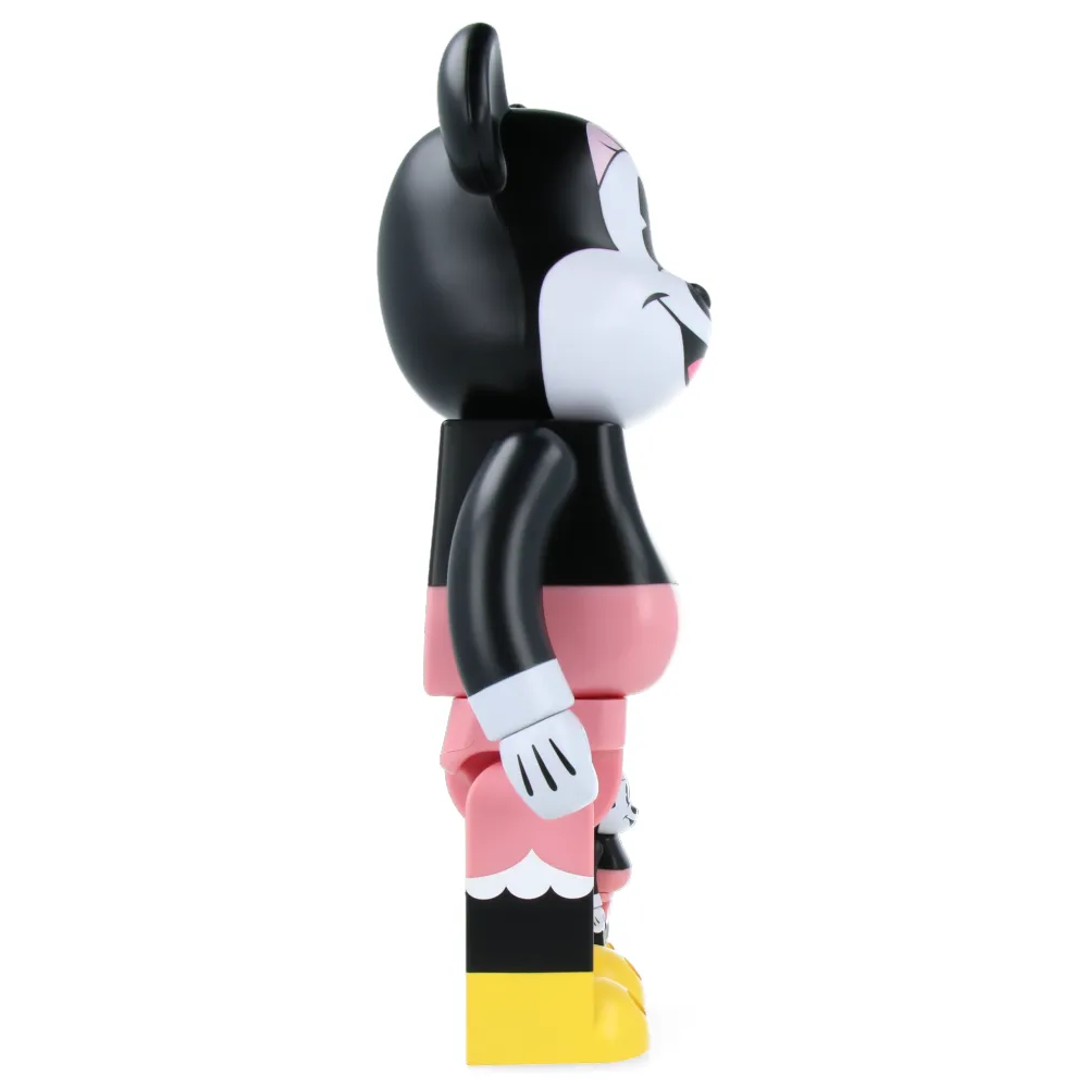 400%   100% Bearbrick Box Lunch Minnie Mouse