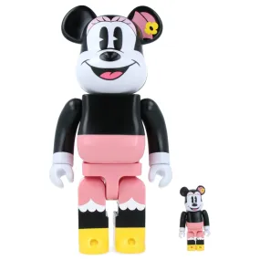 400%   100% Bearbrick Box Lunch Minnie Mouse