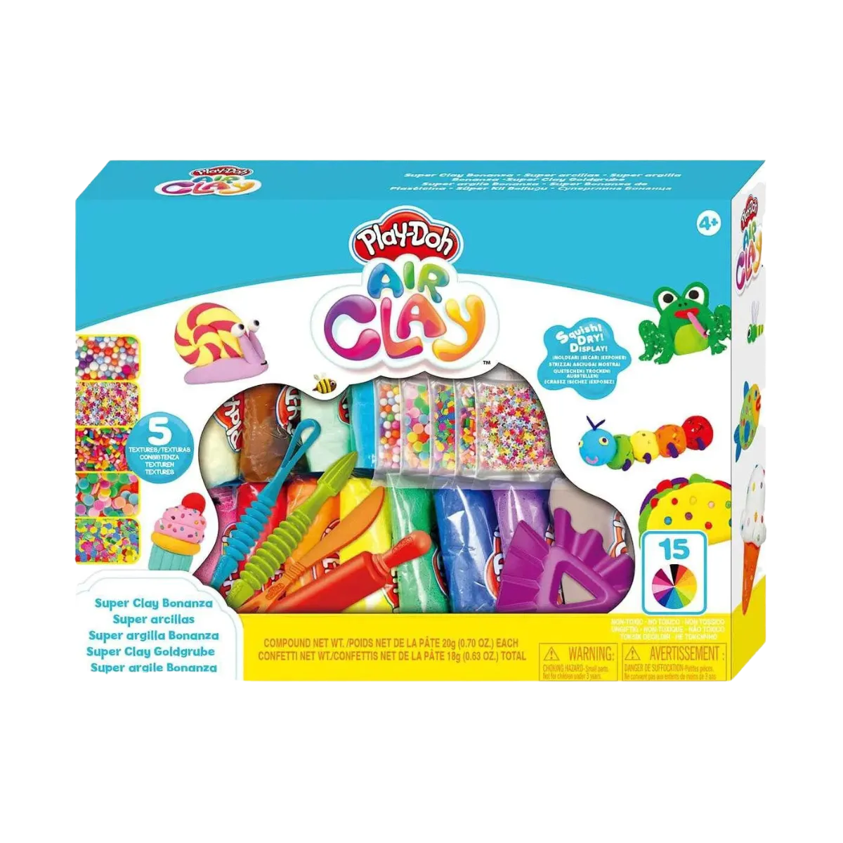 Air Clay Super Bonanza Kit Multicoloured