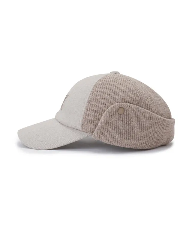 ANEW Men's Wool Knit Ball Cap - Beige