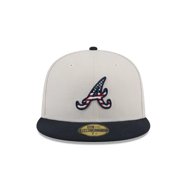 Atlanta Braves MLB 4TH of July 59FIFTY Cerrada