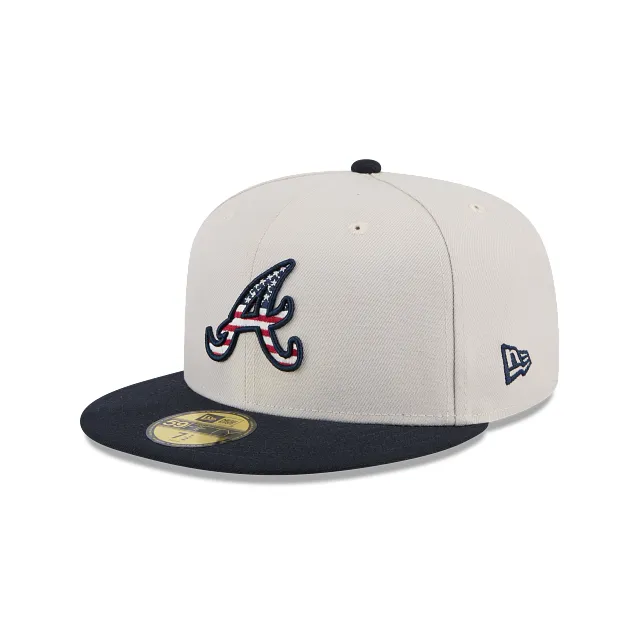 Atlanta Braves MLB 4TH of July 59FIFTY Cerrada