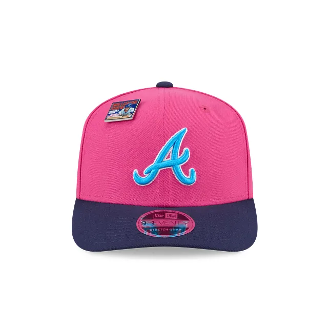 Atlanta Braves MLB Big League Chew Blue Raspberry 9SEVENTY Snapback