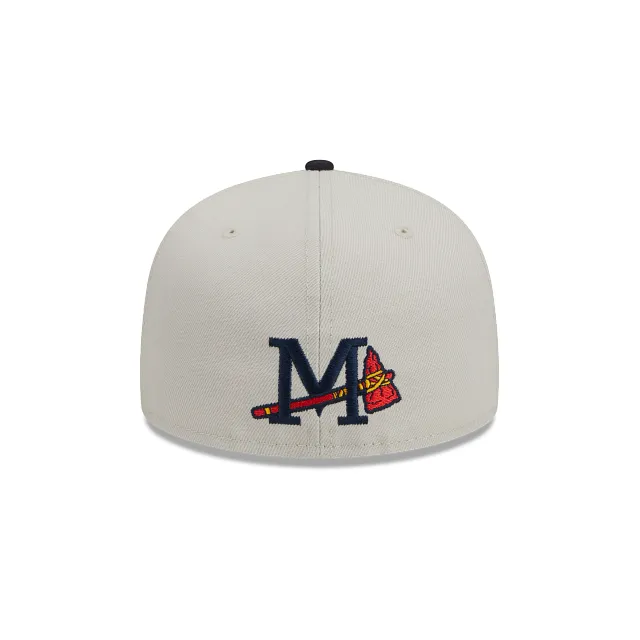 Atlanta Braves MLB Farm Team 59FIFTY Cerrada