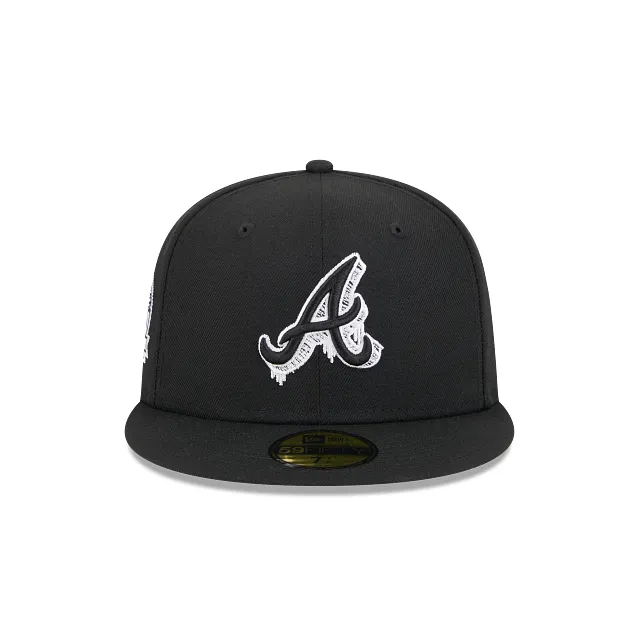 Atlanta Braves MLB Hi Vis Doodles 59FIFTY Cerrada