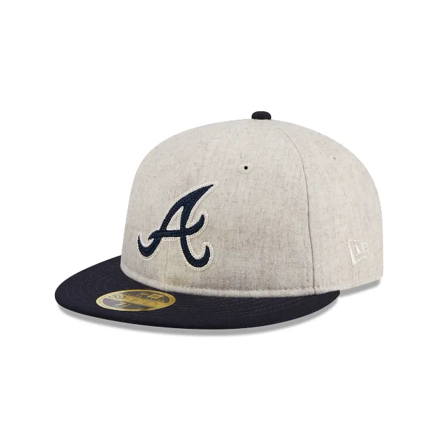 Atlanta Braves MLB Melton Wool 59FIFTY RC Cerrada