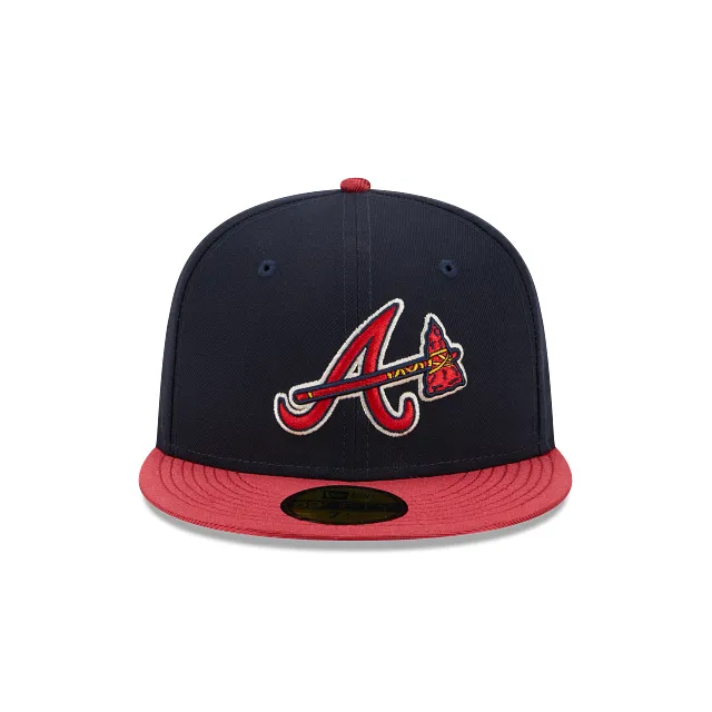 Atlanta Braves MLB Team Shimmer 59FIFTY Cerrada