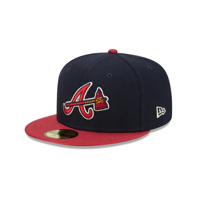 Atlanta Braves MLB Team Shimmer 59FIFTY Cerrada