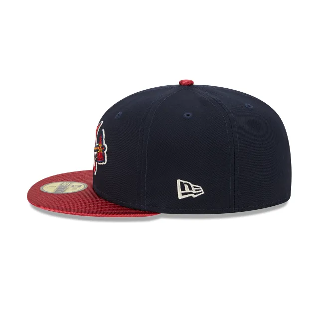 Atlanta Braves MLB Team Shimmer 59FIFTY Cerrada