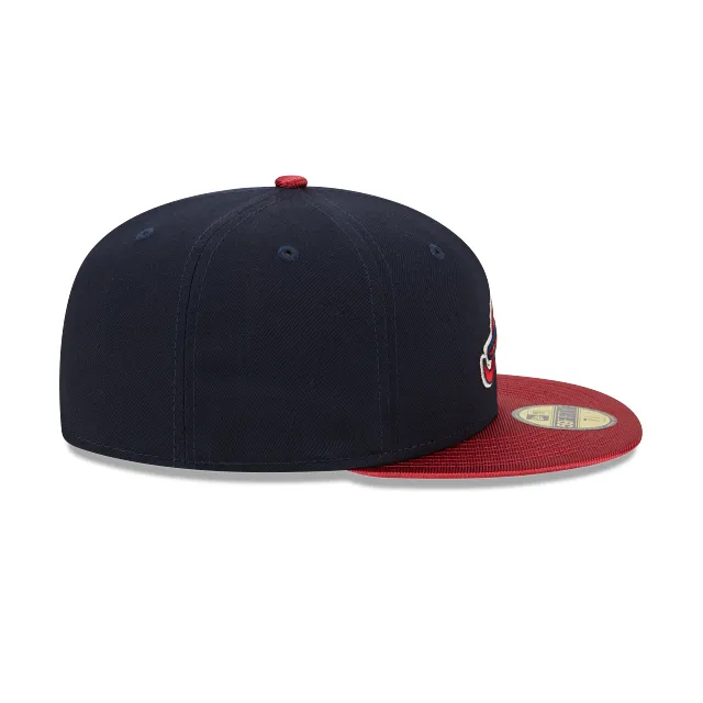 Atlanta Braves MLB Team Shimmer 59FIFTY Cerrada