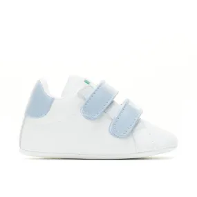 Baby Shoe - White/Light Blue