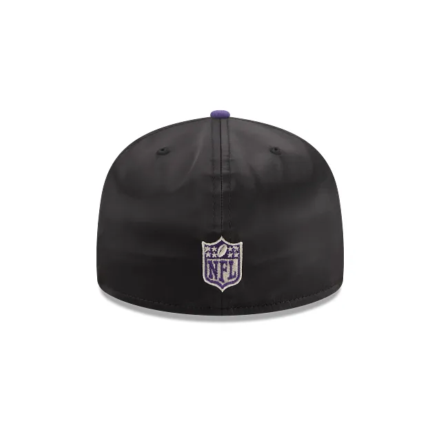 Baltimore Ravens NFL Satin 59FIFTY Cerrada