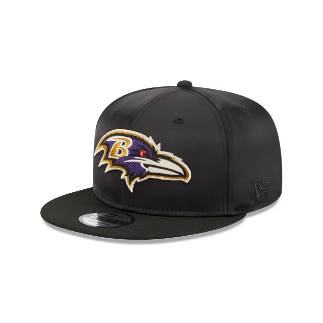 Baltimore Ravens NFL Satin Black 9FIFTY Snapback