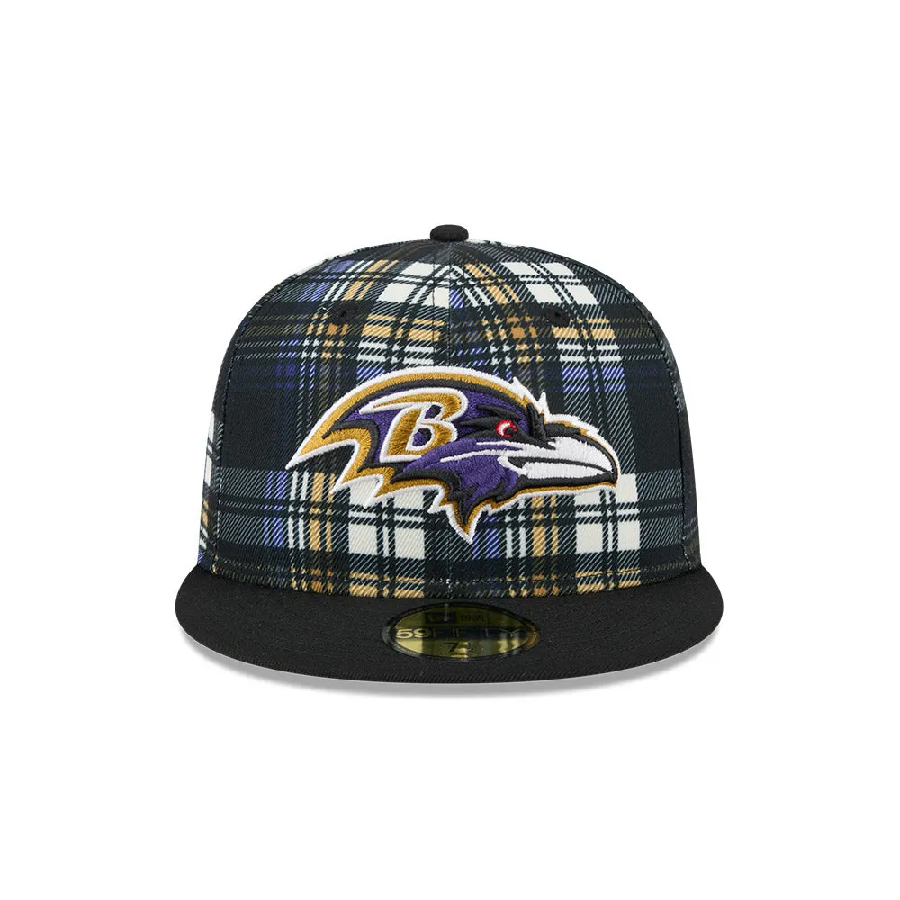 Baltimore Ravens NFL Sideline Statement 2024 59FIFTY Cerrada