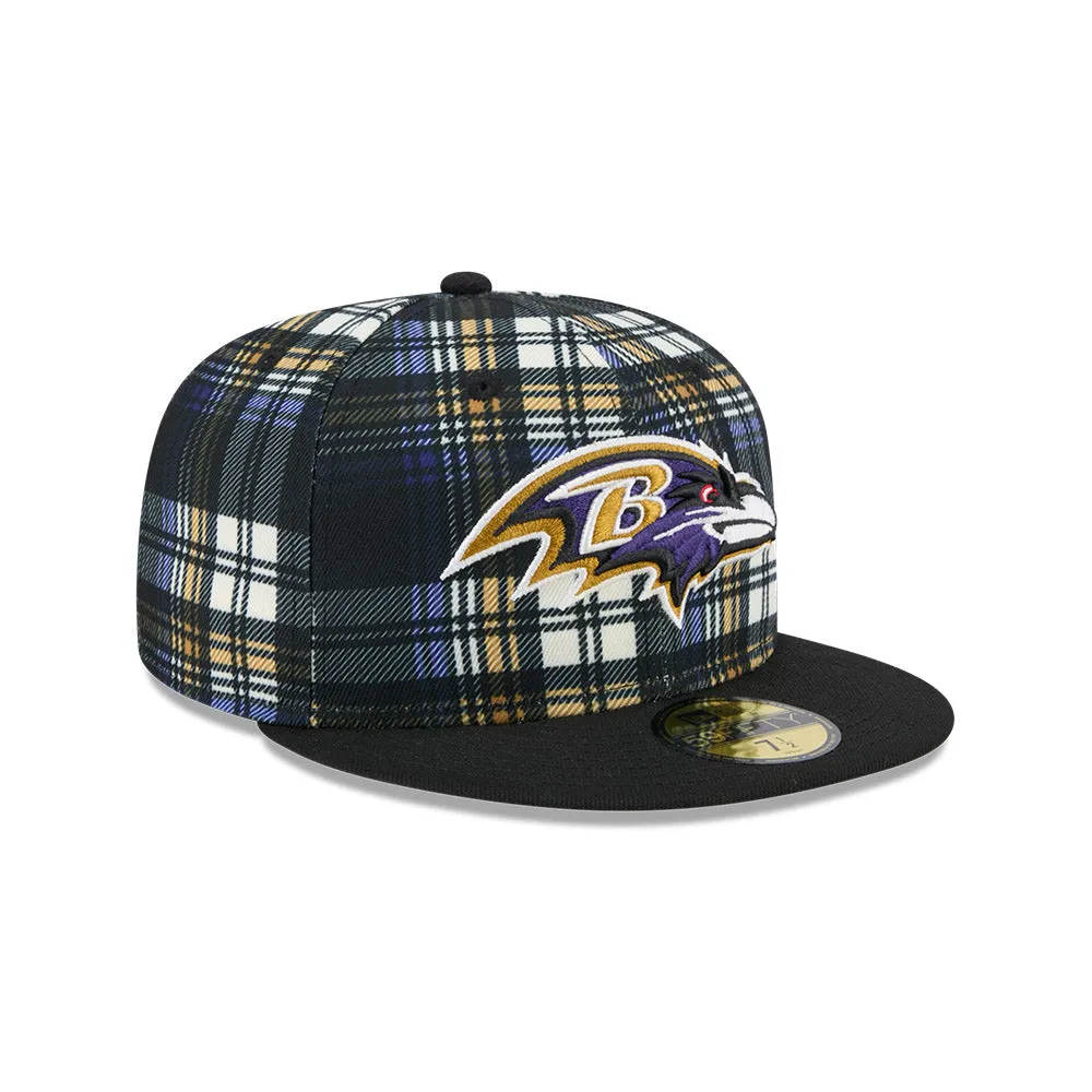 Baltimore Ravens NFL Sideline Statement 2024 59FIFTY Cerrada