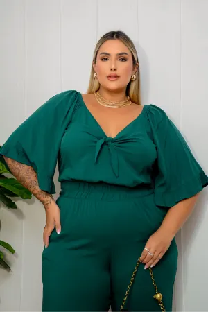 Blusa Plus Size Laço Amanda