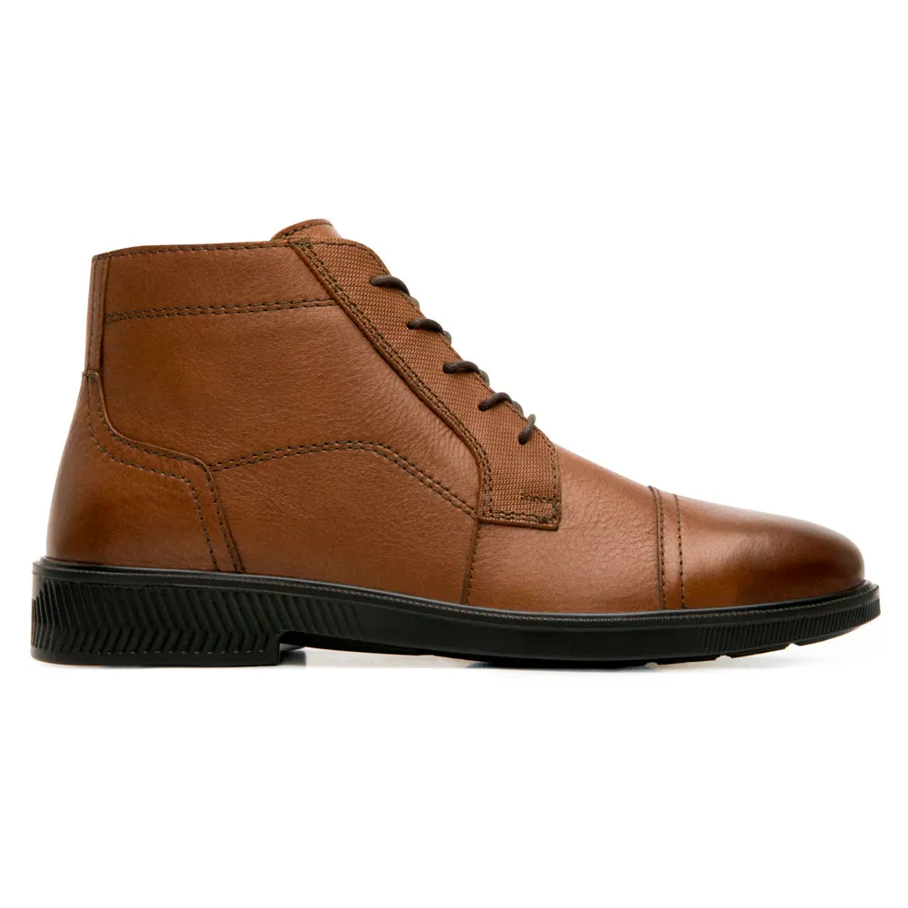 Botas Casuales Para Hombre Con Agujetas Flexi 412306