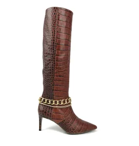 Botas Nise - Gold & Rouge