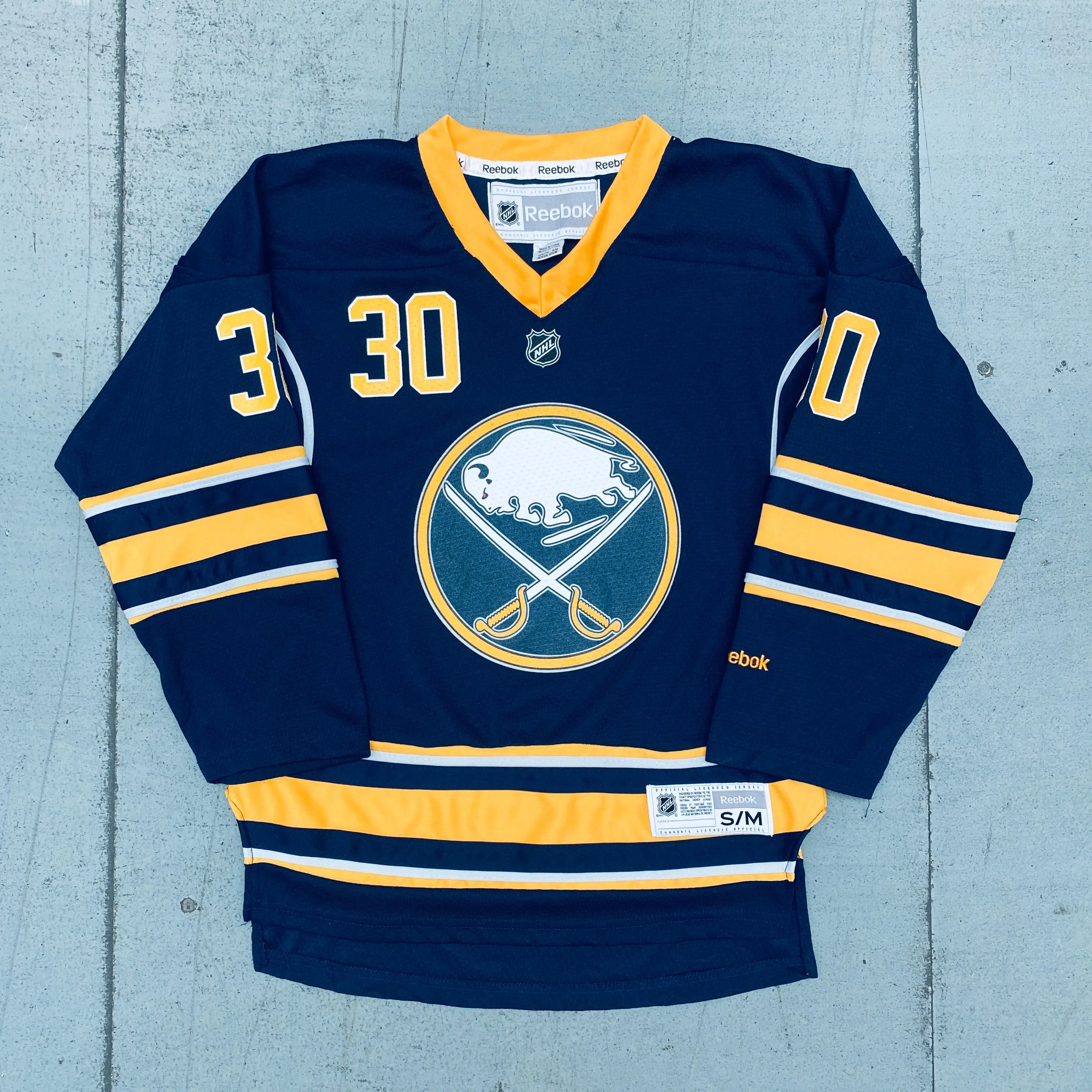 Buffalo Sabres: Ryan Miller 2013 Reebok Jersey (XS/S)