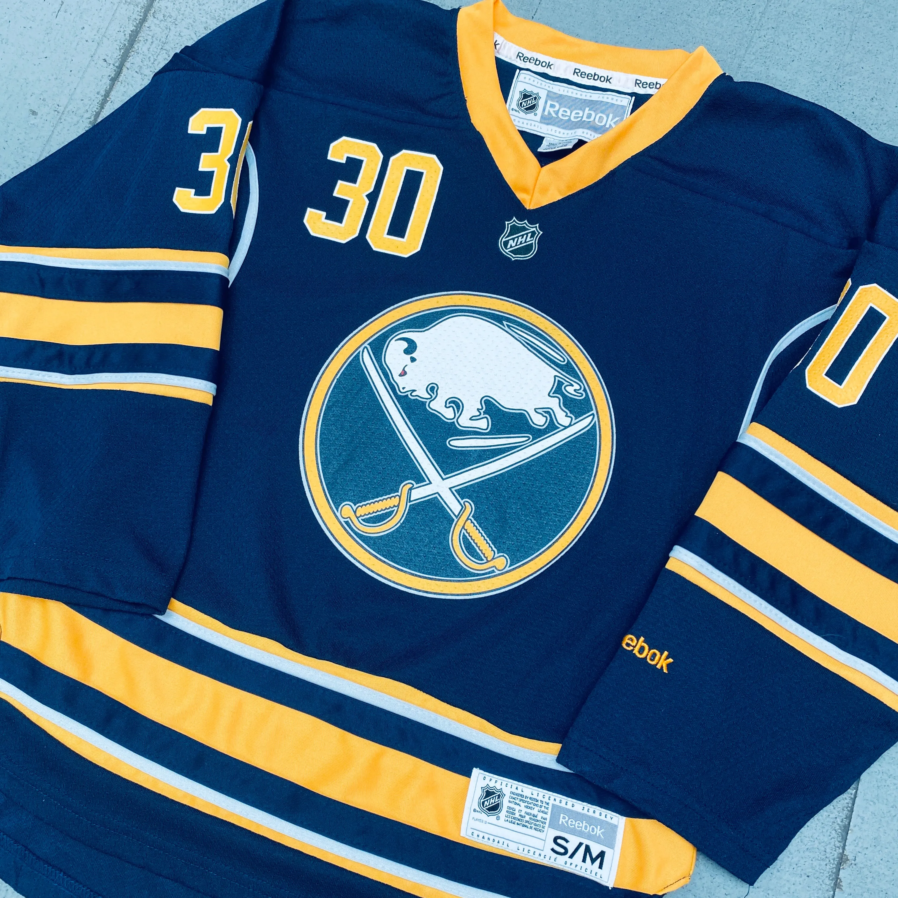 Buffalo Sabres: Ryan Miller 2013 Reebok Jersey (XS/S)