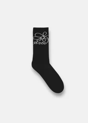 Chaussettes Arte à Logo Fleuri