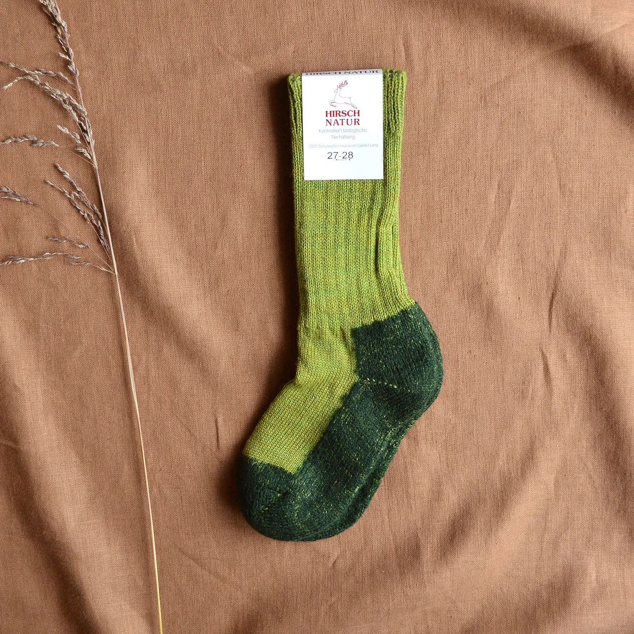 Child's Organic Wool Trekking Socks