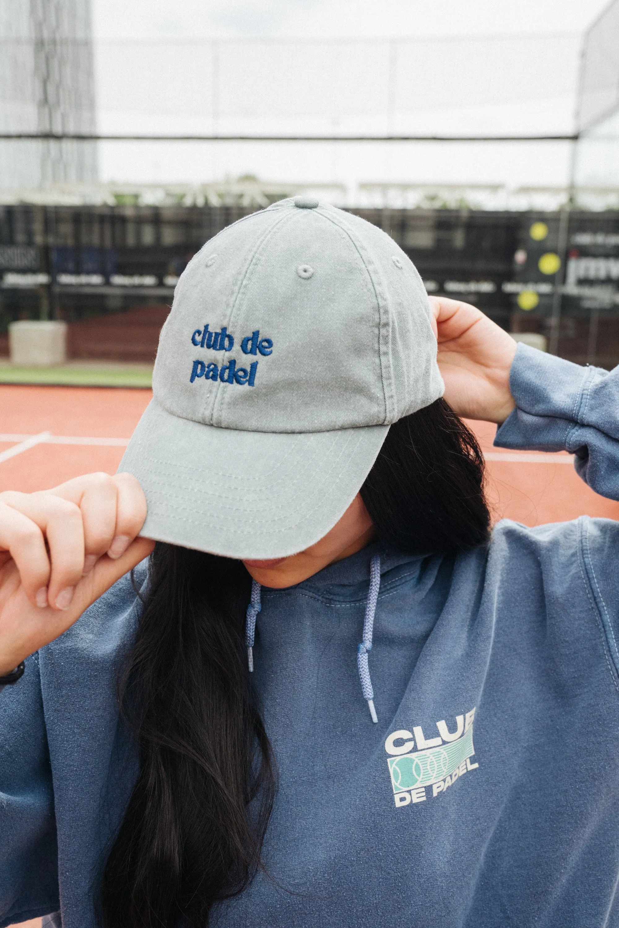 Club de Padel Vintage Washed Cap - Sage