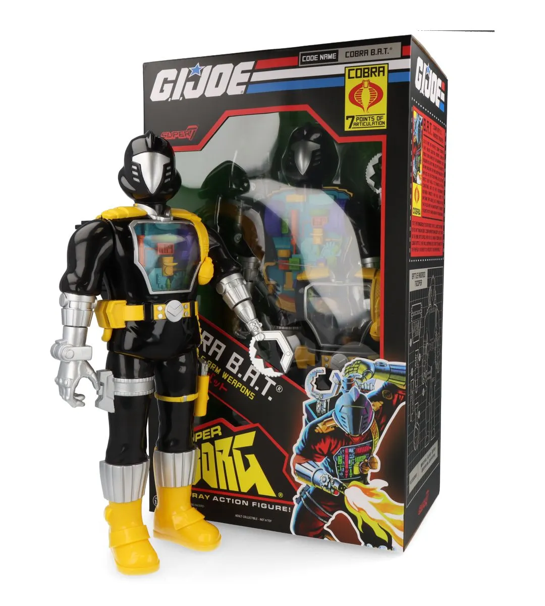 Cobra B.A.T. Original - G.I. Joe Super Cyborg