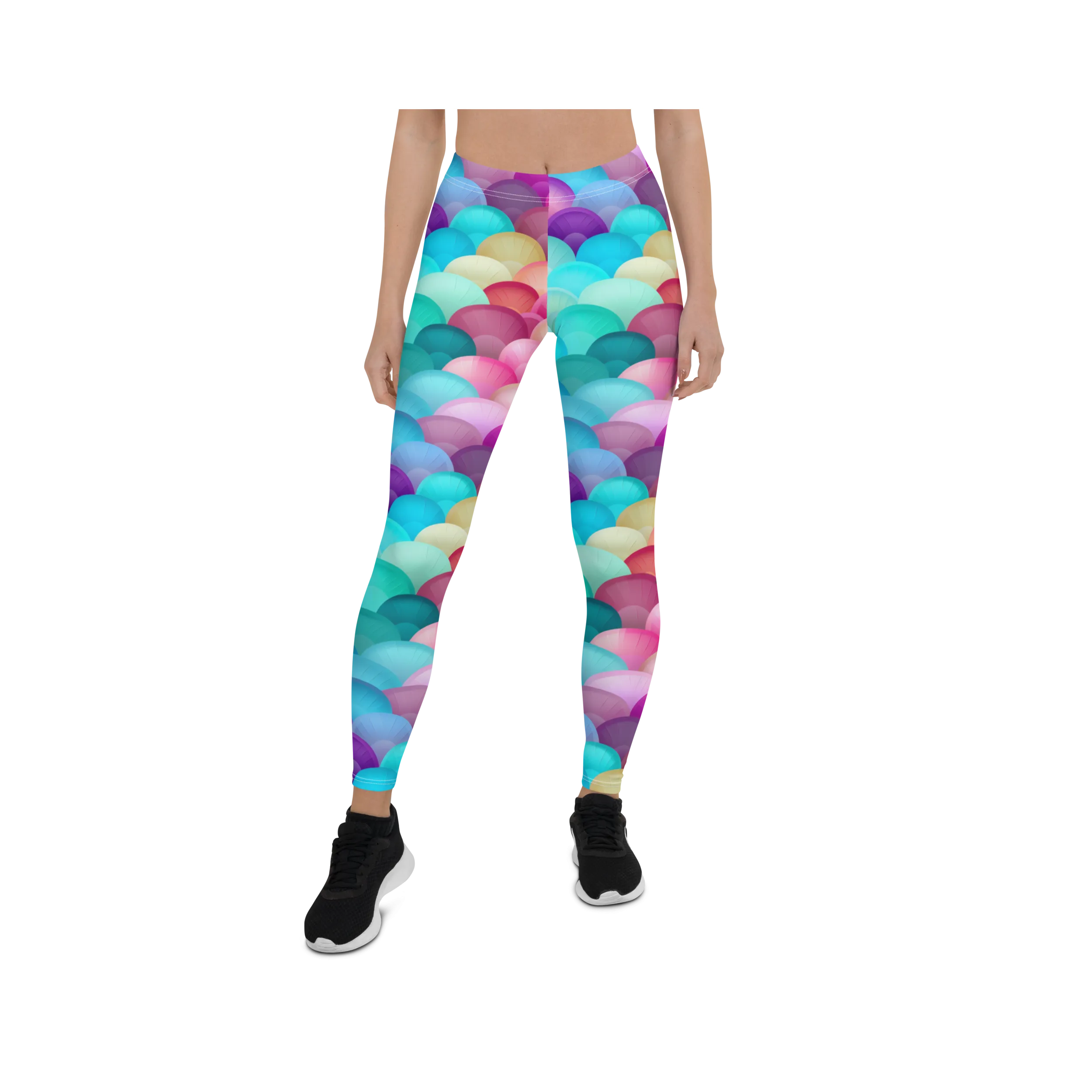 Colorful Fan Leggings