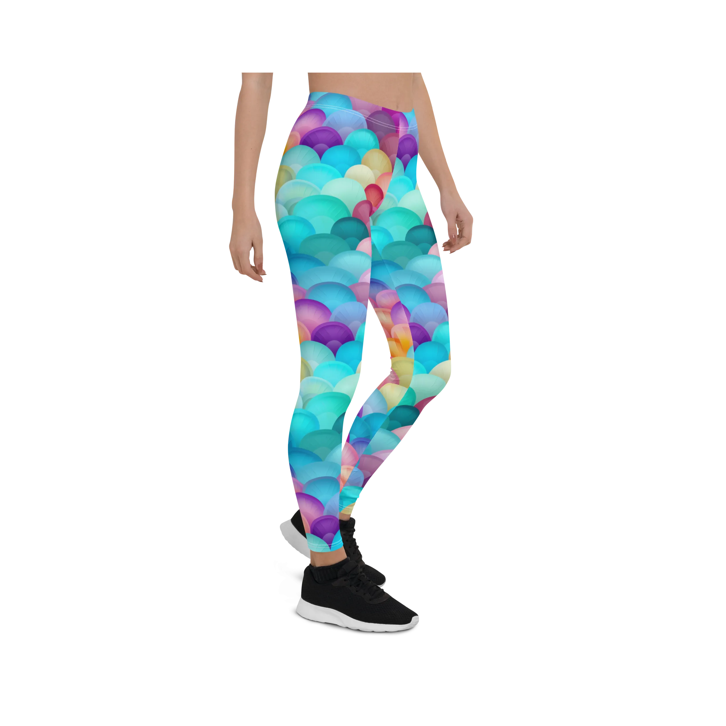 Colorful Fan Leggings