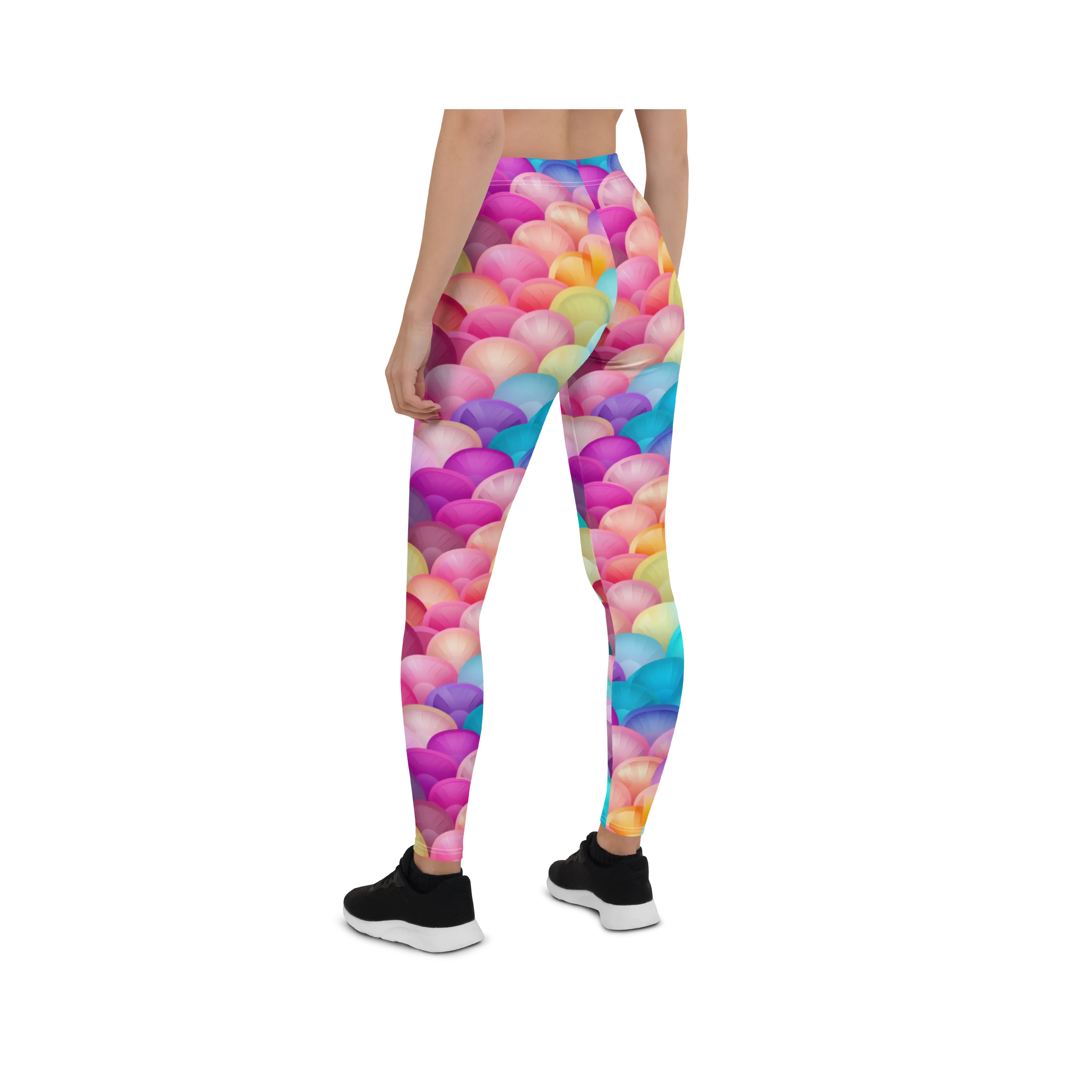 Colorful Fan Leggings