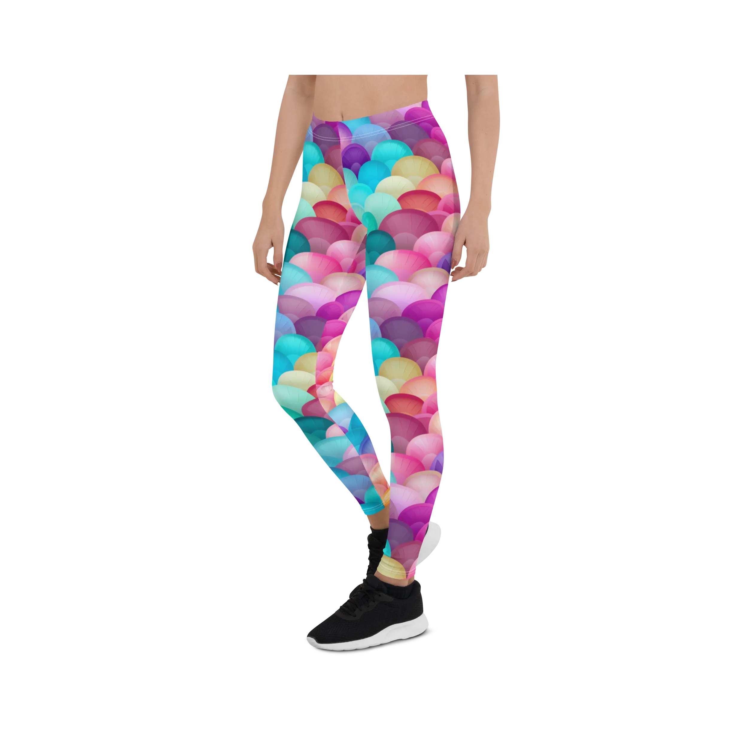 Colorful Fan Leggings