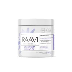 CREME DRENAGEM LINFÁTICA RAAVI 500G