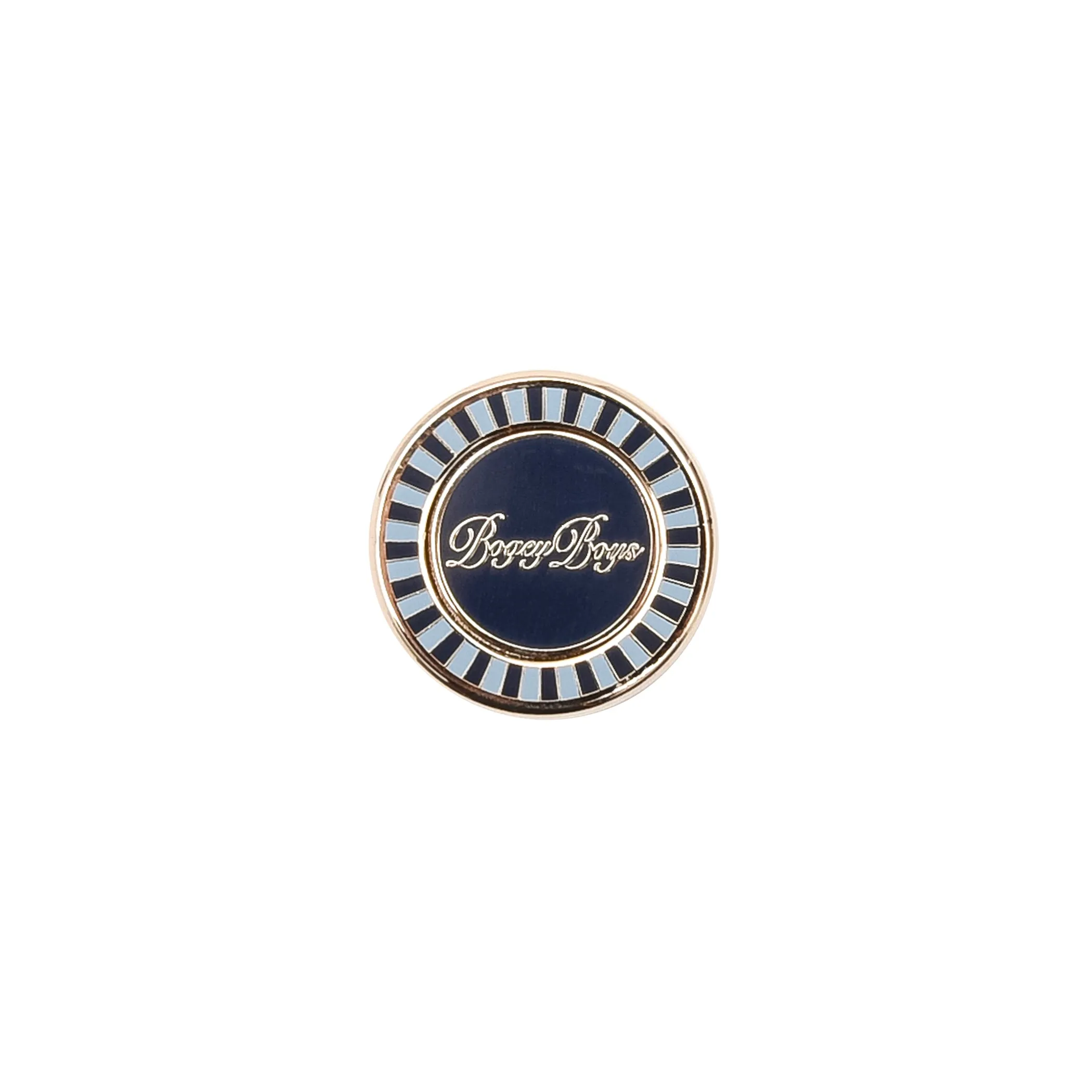 Crest Ball Marker - Blue