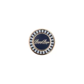 Crest Ball Marker - Blue