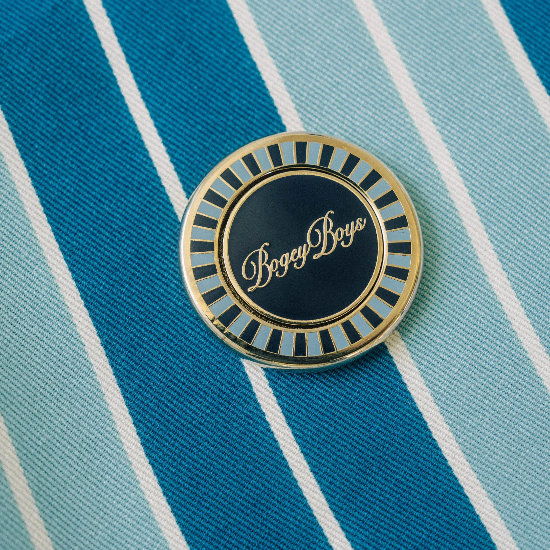 Crest Ball Marker - Blue