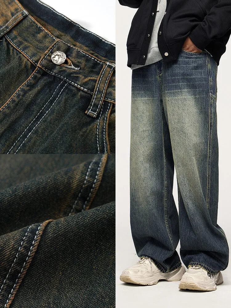 DCRB Baggy Denim Jeans - Vintage Blue