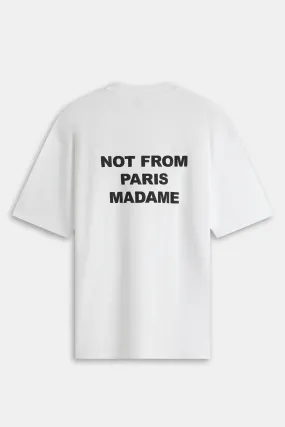 Drôle de Monsieur Slogan Tee - White