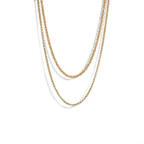 ESSENTIAL ROLO DUAL NECKLACE