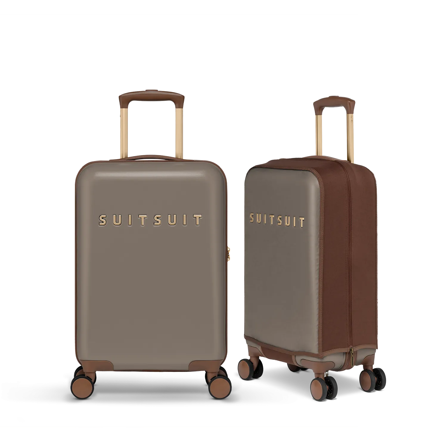 Fab Seventies - Taupe - Safe Travels Set (55 CM)