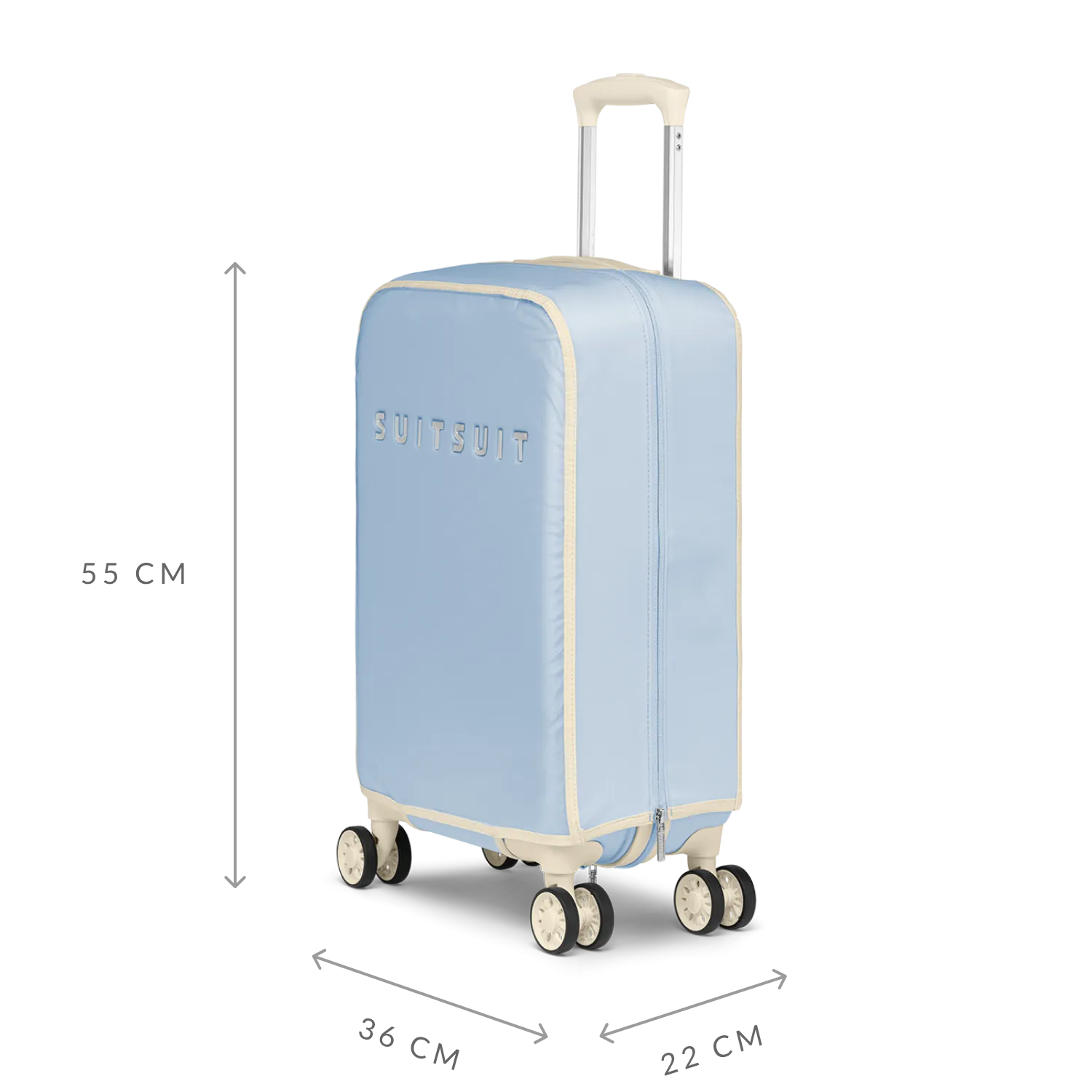 Fabulous Fifties - Chambray Blue - Safe Travels Set (55 CM)