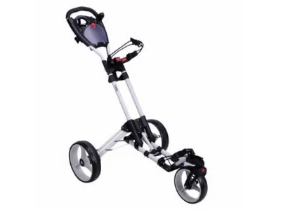 Fastfold Flex 360 Golftrolley Met Zwenkwiel - Wit