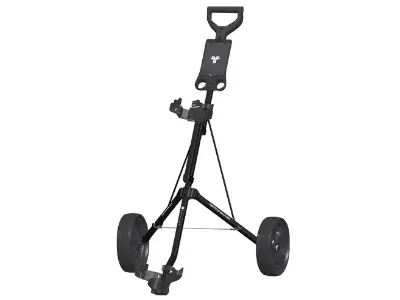 Fastfold Junior 2 Wheel Golf Trolley - Zwart