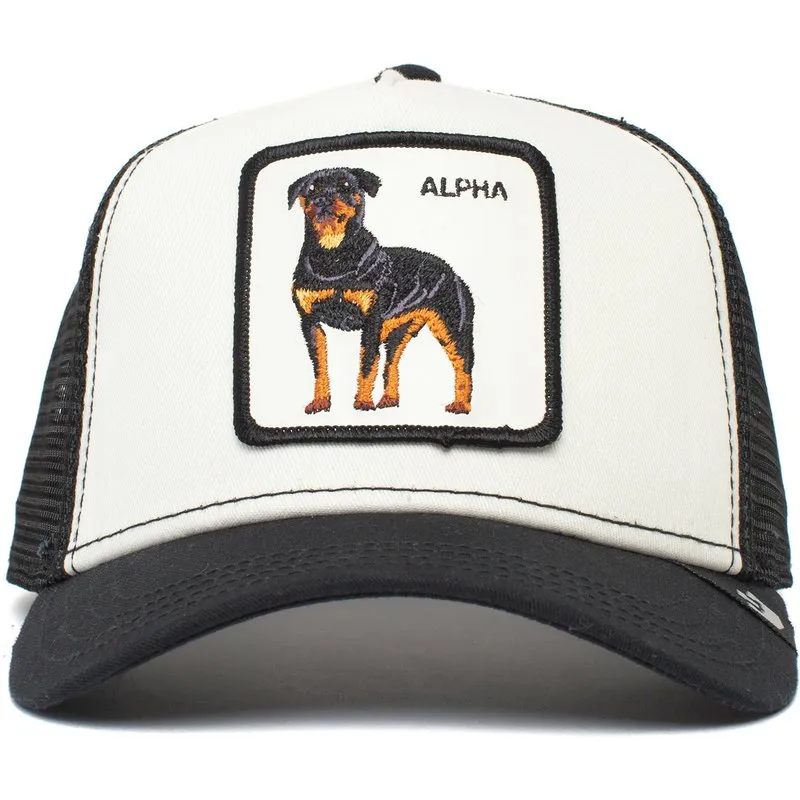 GORRA GOORIN BROS ALPHA DOG WHITE