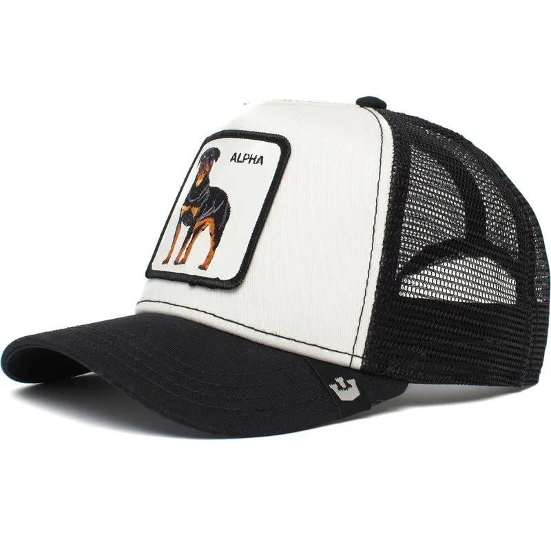 GORRA GOORIN BROS ALPHA DOG WHITE