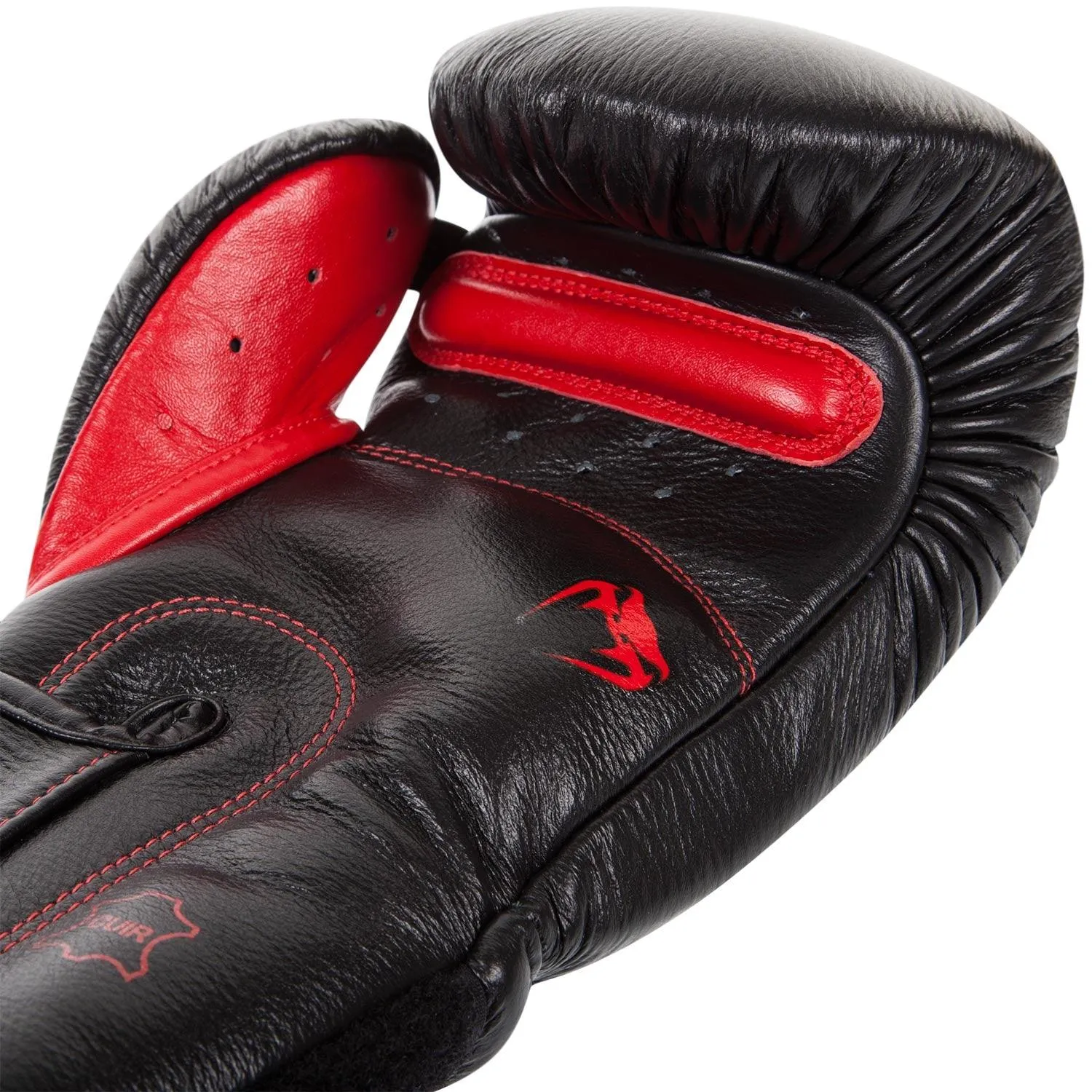 Guantes de Boxeo Venum Giant 3.0 - Cuero Nappa - Negro Endiablado