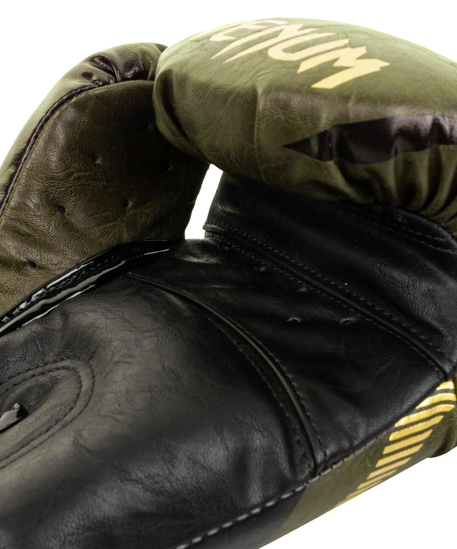 Guantes de Boxeo Venum Impact - Caqui/Oro