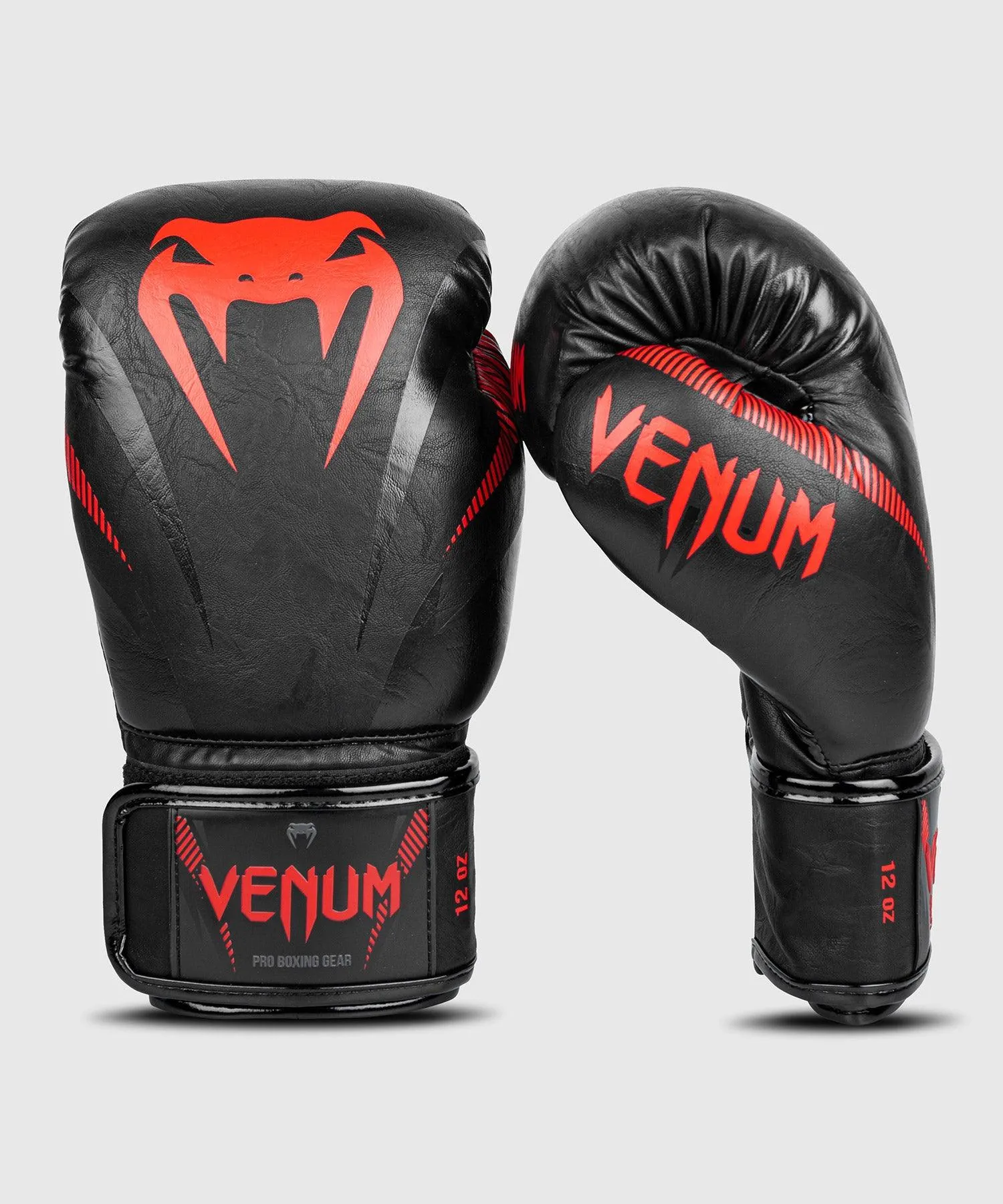 Guantes de Boxeo Venum Impact - Negro/Rojo